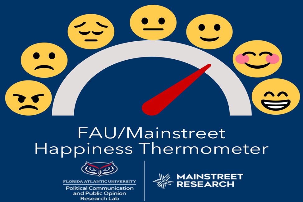 Voters of the Democratic party and U.S. President Joe Biden are happier than voters for the Republican party, according to a new MŮ PolCom and Mainstreet Research happiness poll.